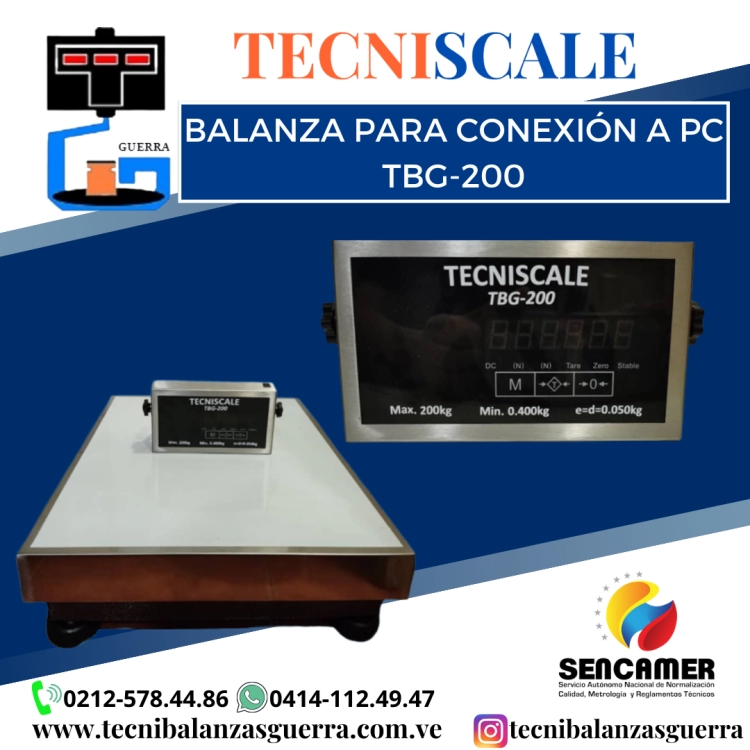  BALANZA TECNISCALE TBG 200
